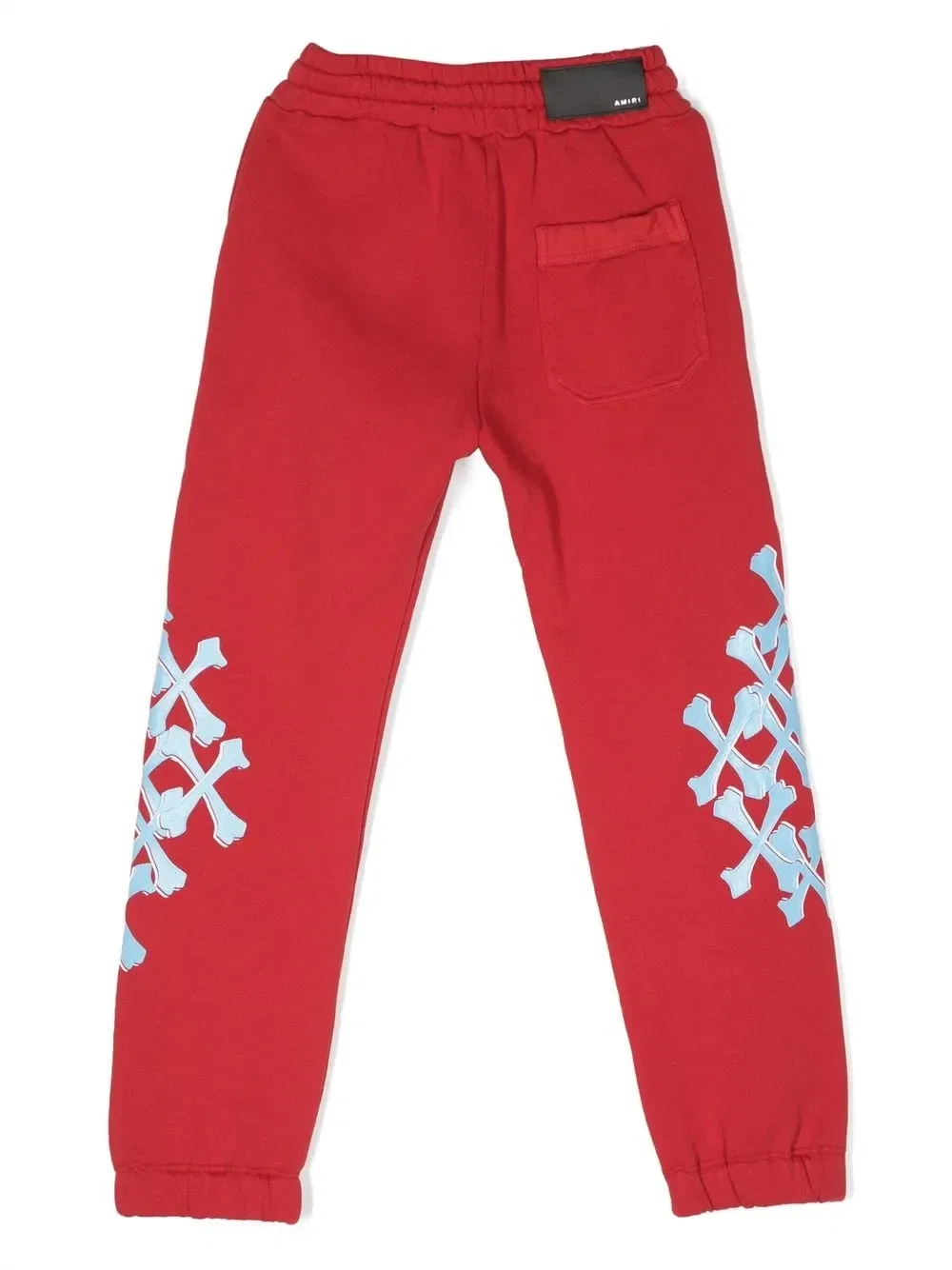 Спортивные брюки с логотипом Amiri Kids, красный — фото 2