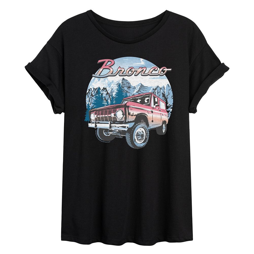 

Футболка Ford Bronco Mountain Flowy для юниоров Licensed Character, черный