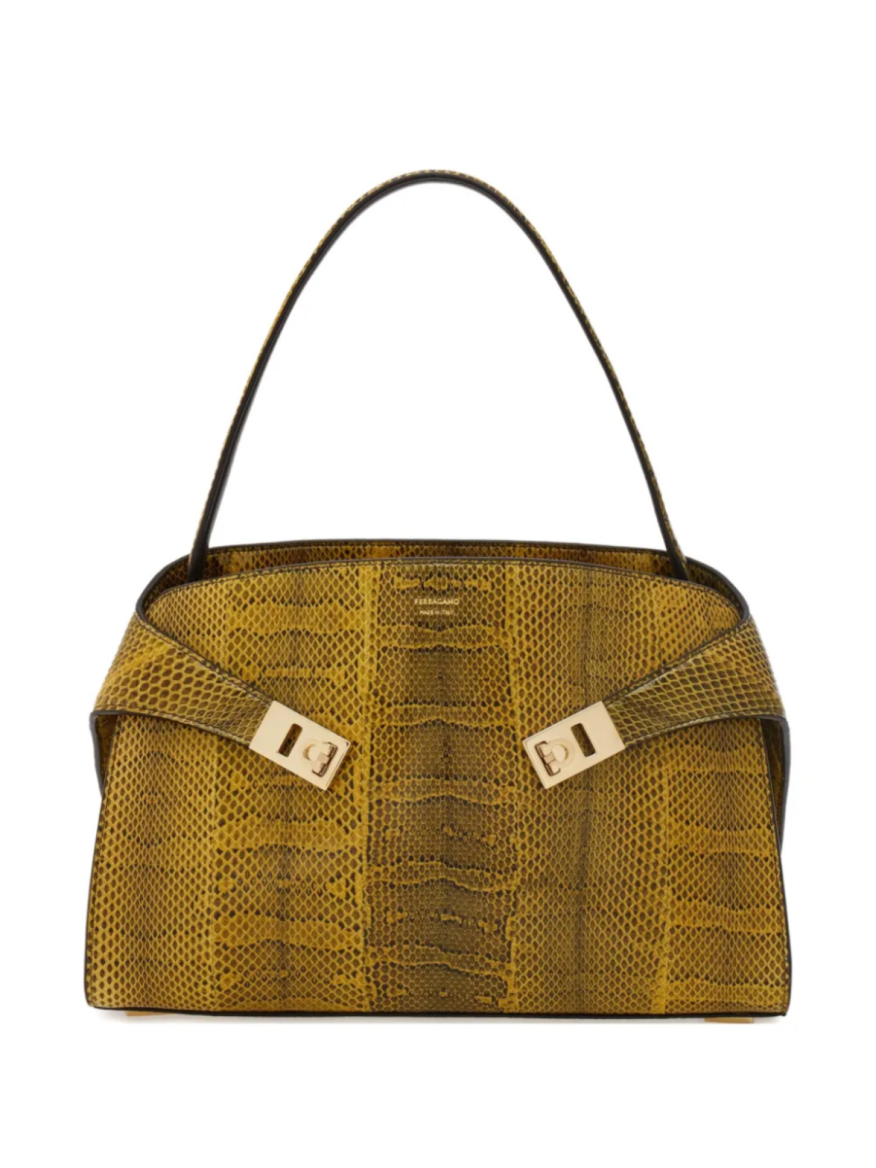 

Ferragamo сумка на плечо Hug, желтый