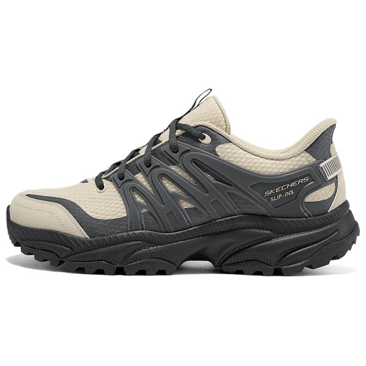 

Skechers Износостойкие низкие альпинистские походные ботинки для мужчин, черные, цвета умбры