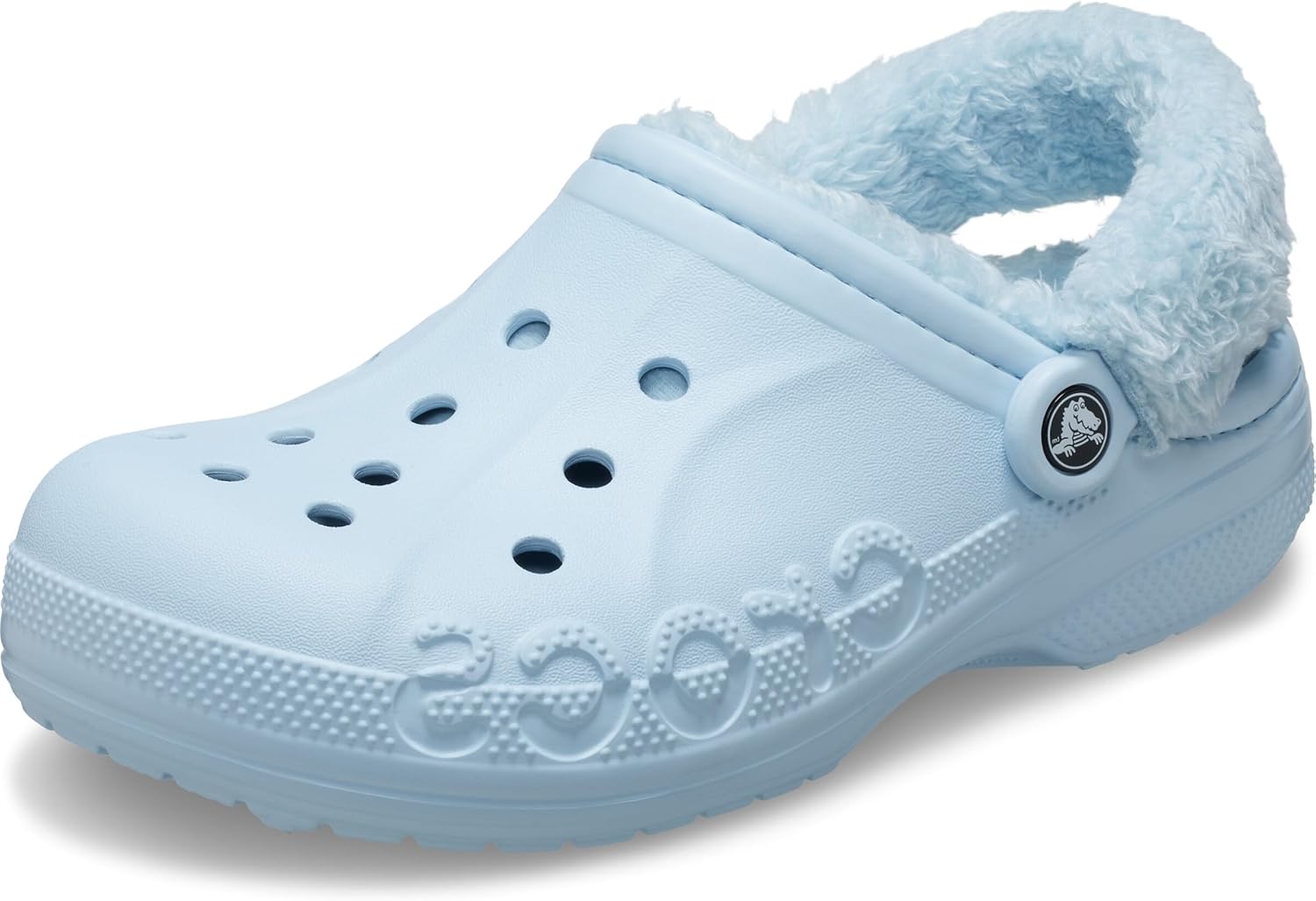 

Сабо Унисекс Взрослые Сабо Baya с меховой подкладкой и ремешком Crocs, синий
