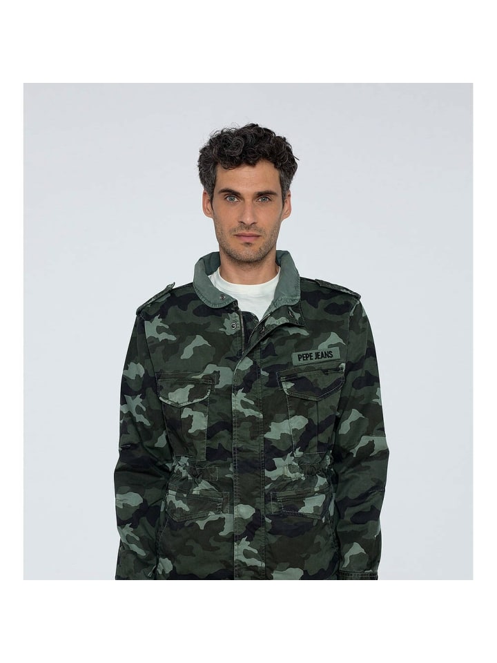 

Джинсовая куртка Pepe Jeans, зеленый