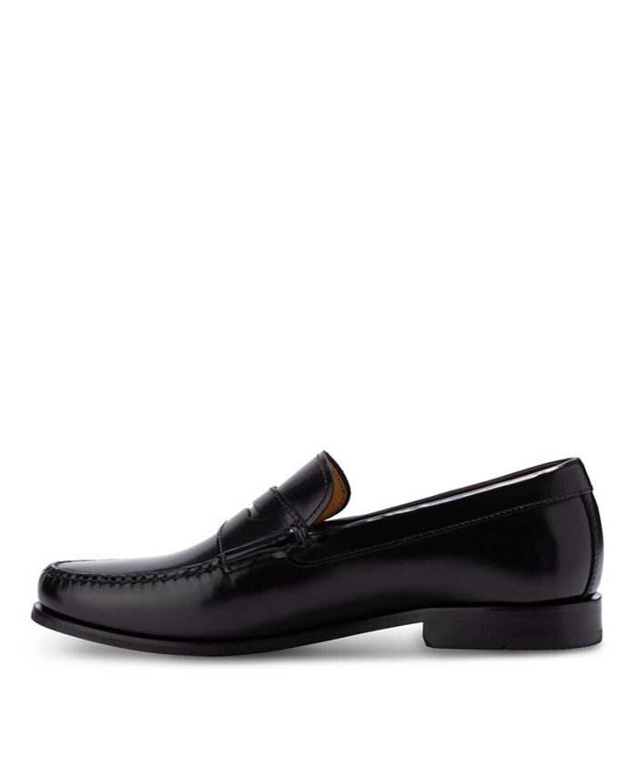 Мужские кожаные пенни-лоферы Bristol Eastland Shoe, черный — фото 4