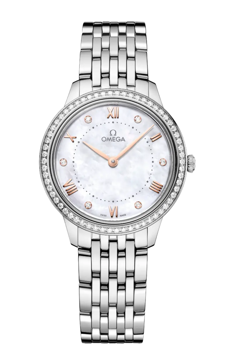 

De ville prestige 30 мм, нержавеющая сталь на нержавеющей стали - 434.15.30.60.55.001 OMEGA