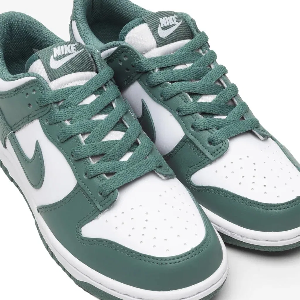 Кроссовки Nike Dunk Low, детские, белый/бикостал — фото 2