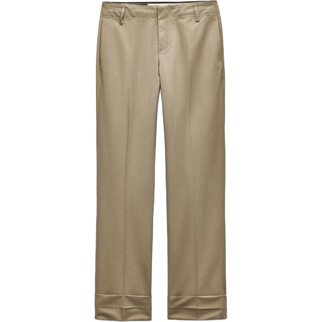 

Женские повседневные брюки Trf Camel ZARA
