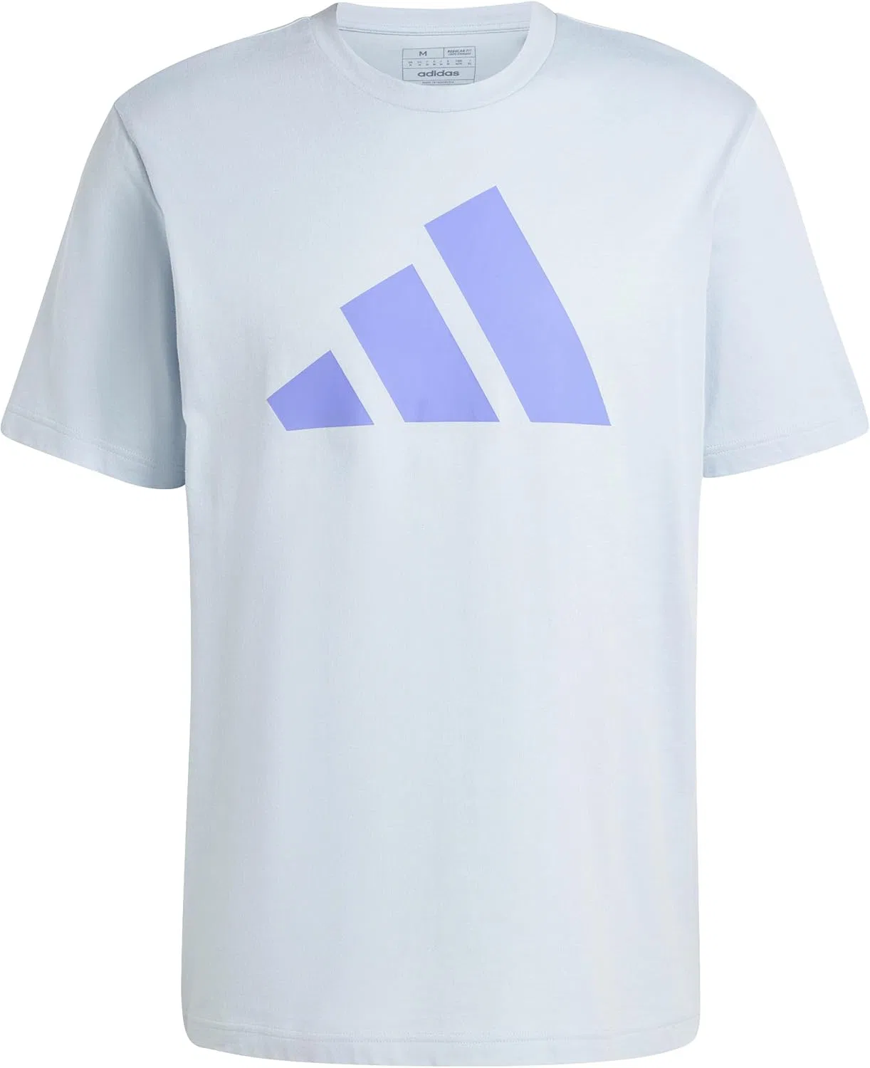 Футболка для активного отдыха adidas, синяя — фото 4