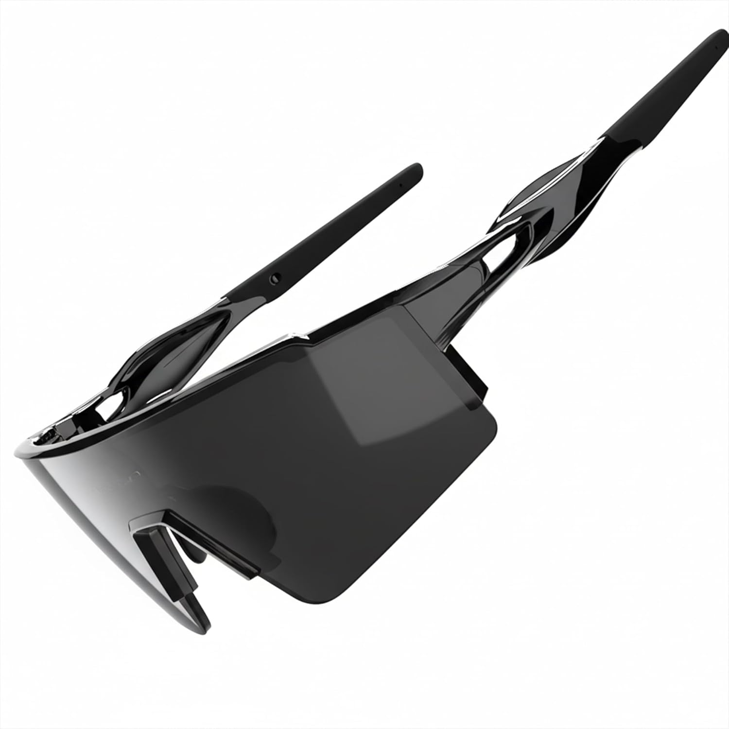 

Роскошные велосипедные солнцезащитные очки ATTCL для мужчин и женщин, спортивные очки, защита от УФ-излучения UV 400 для езды на велосипеде, катания на лыжах и вождения автомобиля, 550-black/Not Mirrored