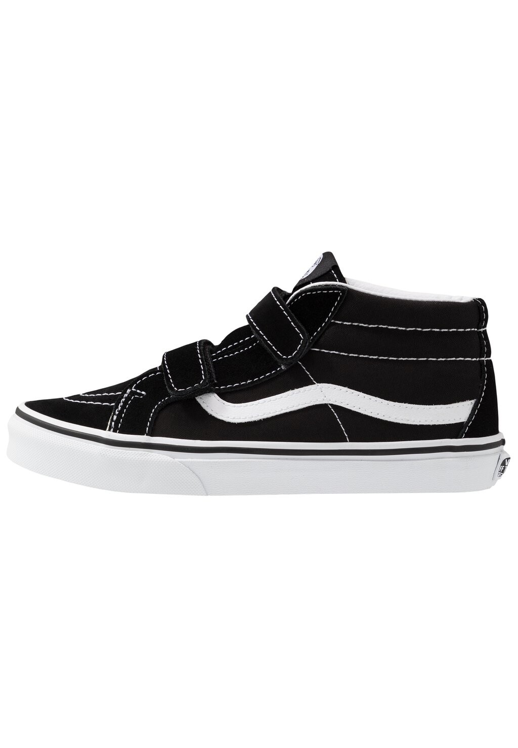 Высокие кеды Sk8 Mid Reissue Unisex Vans, цвет black/true white — фото 2