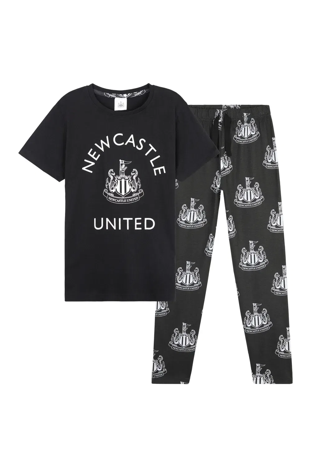 Детская пижама Newcastle United FC хлопковая, черный