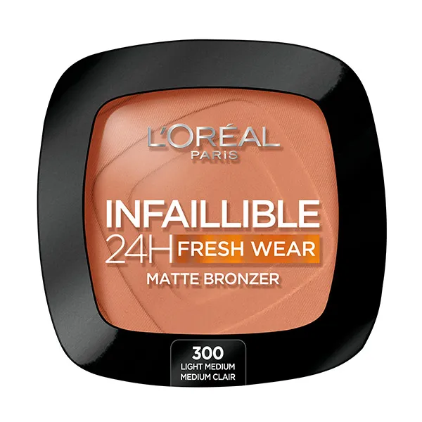 

Матовая бронзирующая пудра Infalible 24H Matte Bronzer L'Oreal, цвет light medium