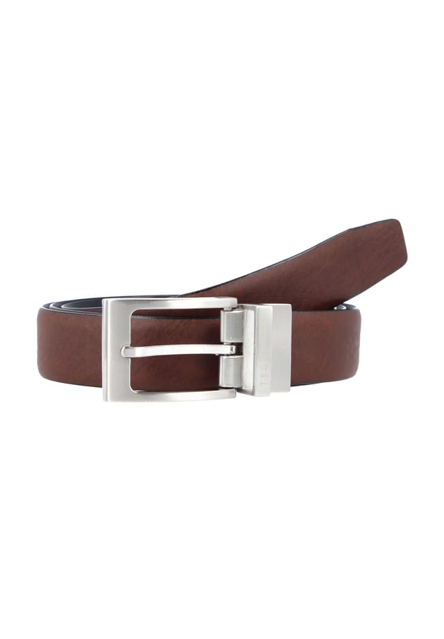 

Двусторонний кожаный ремень Karmer Ted Baker, цвет xchocolate