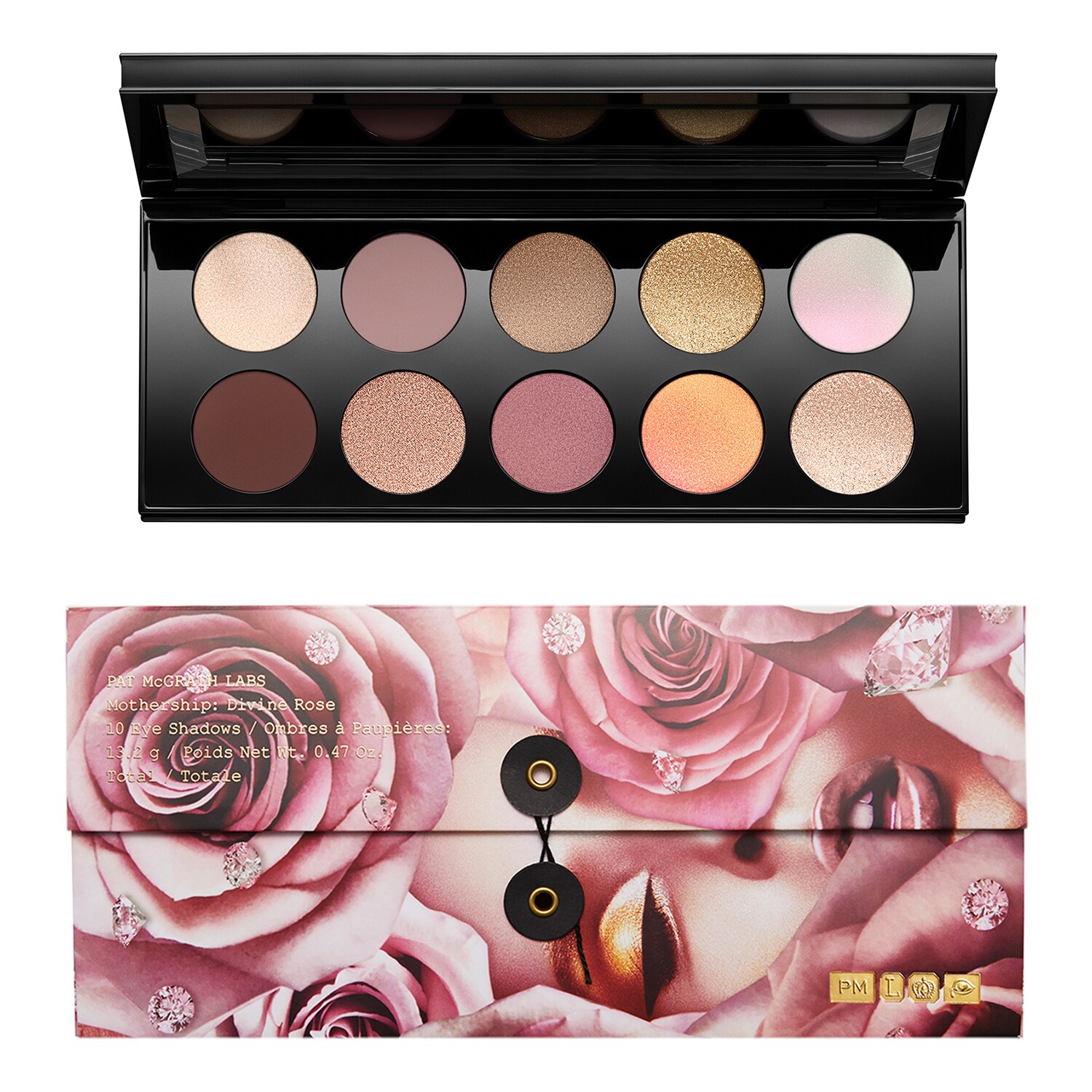 

Палитра теней для век Mothership VII Eyeshadow Palette Divine Rose Pat Mcgrath Labs