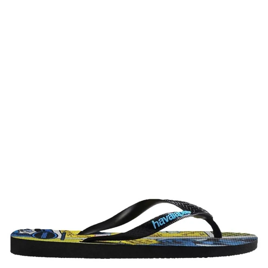 Вьетнамки Havaianas Top Marvel Classics, черный