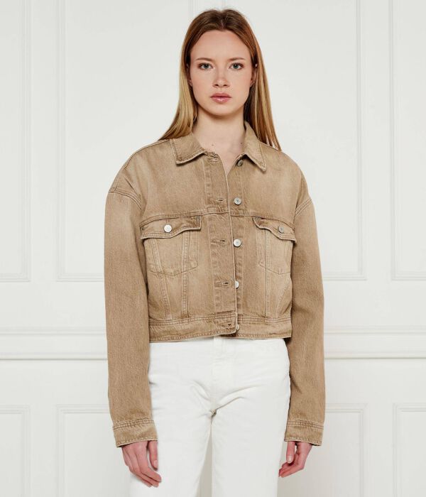 

Джинсовая куртка Cropped fit Tommy Jeans, желтый