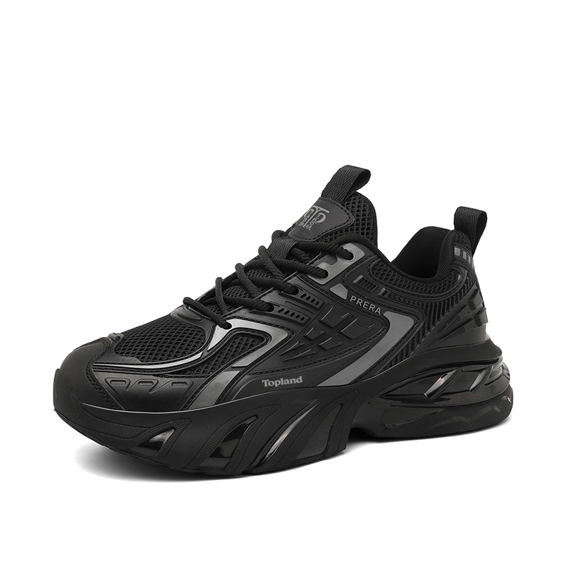 

Topland Мужские низкие кроссовки для бега черно-серые PRD8853, цвет Black Gray PRD8853