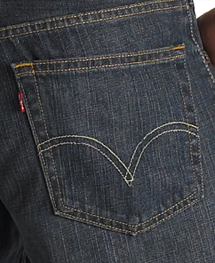 Мужские джинсы 559 Relaxed Straight Fit без стрейча Levi's, синий — фото 3