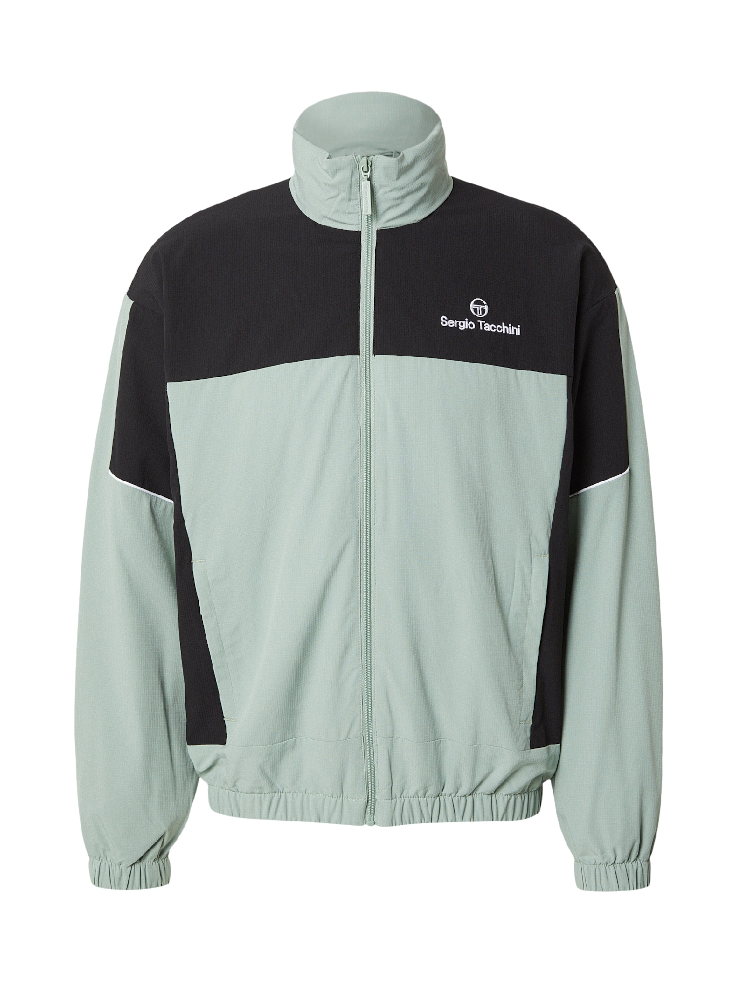 

Sergio Tacchini Легкая зеленая и черная спортивная куртка 'Nilo'