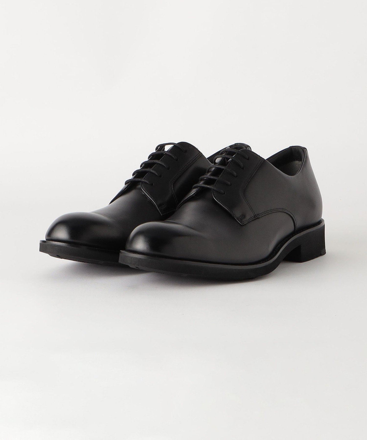 Туфли с гладким носком из материала GORE-TEX UNITED ARROWS green label relaxing, BLACK — фото 2