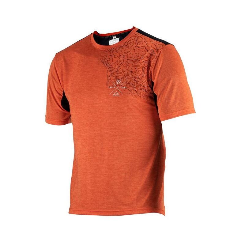 

MTB Trail 1.0 Джерси с коротким рукавом Flame LEATT, цвет orange