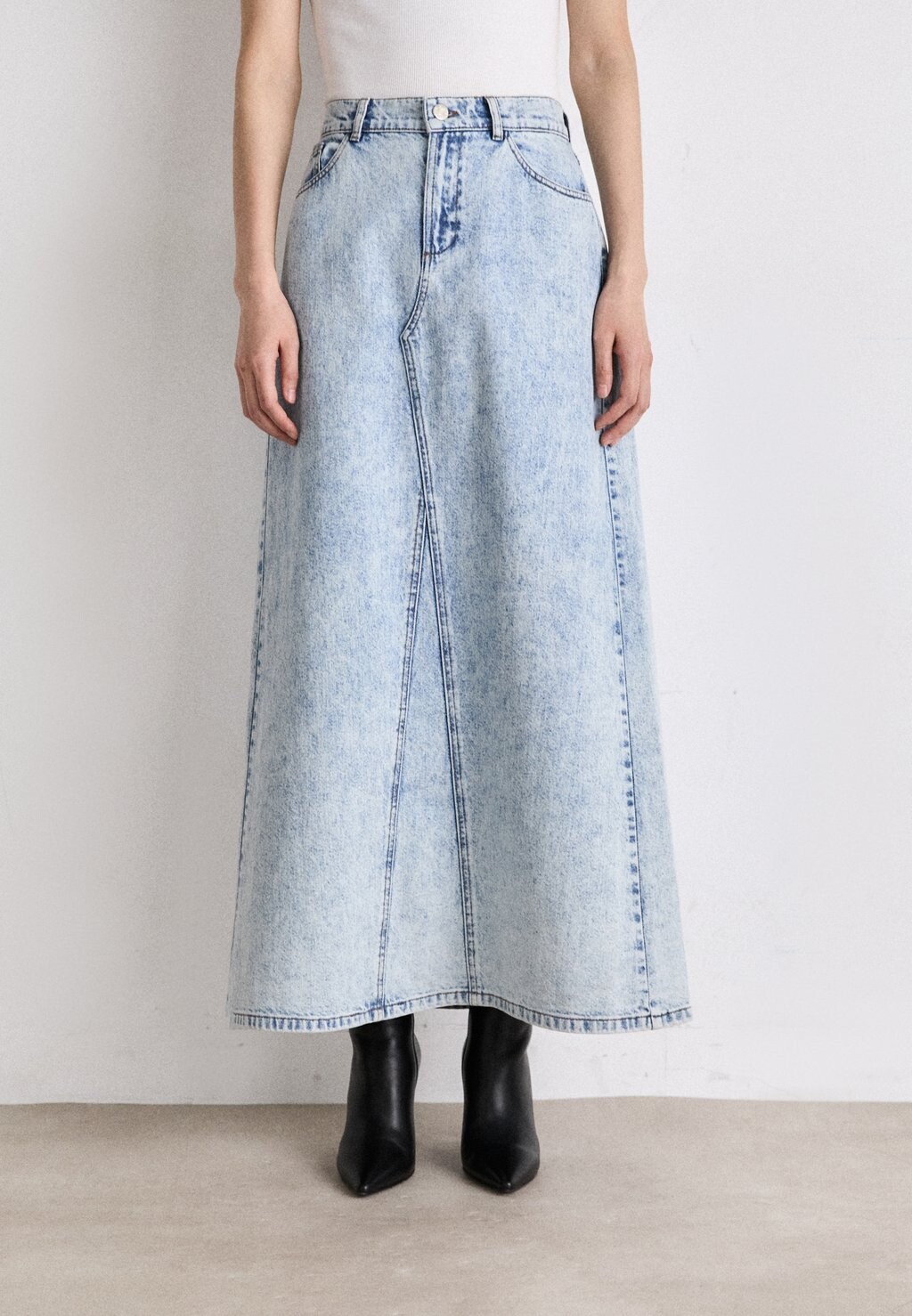 

Юбка из денима MILY LONG SKIRT Gestuz, синий деним