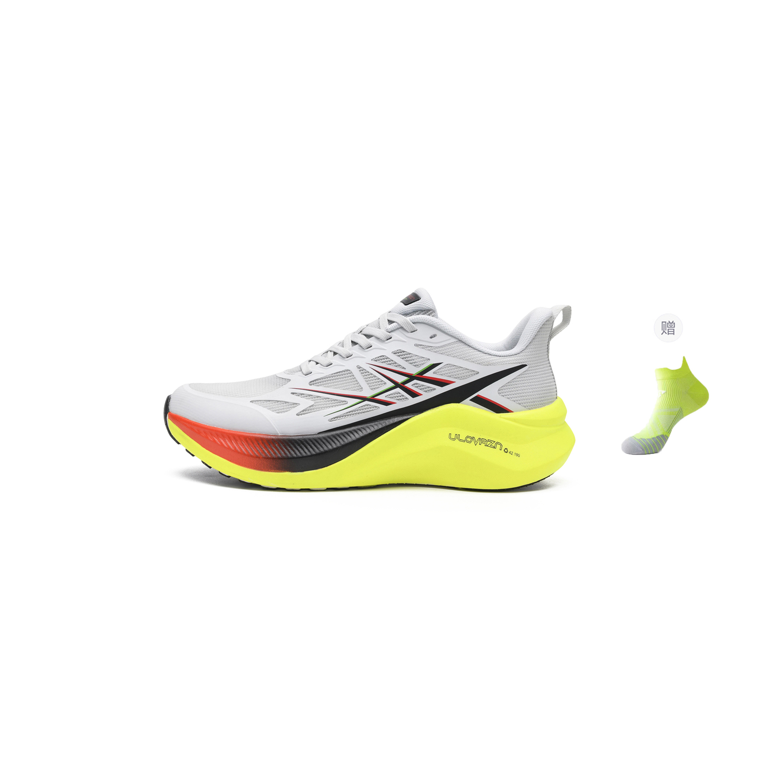 

ULOVAZN Низкие детские беговые кроссовки neon green для подростков