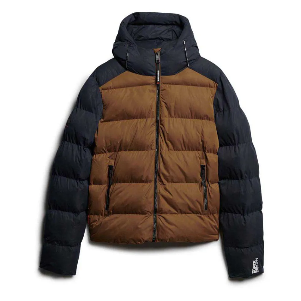 

Куртка Superdry Colour Block Sport, коричневый