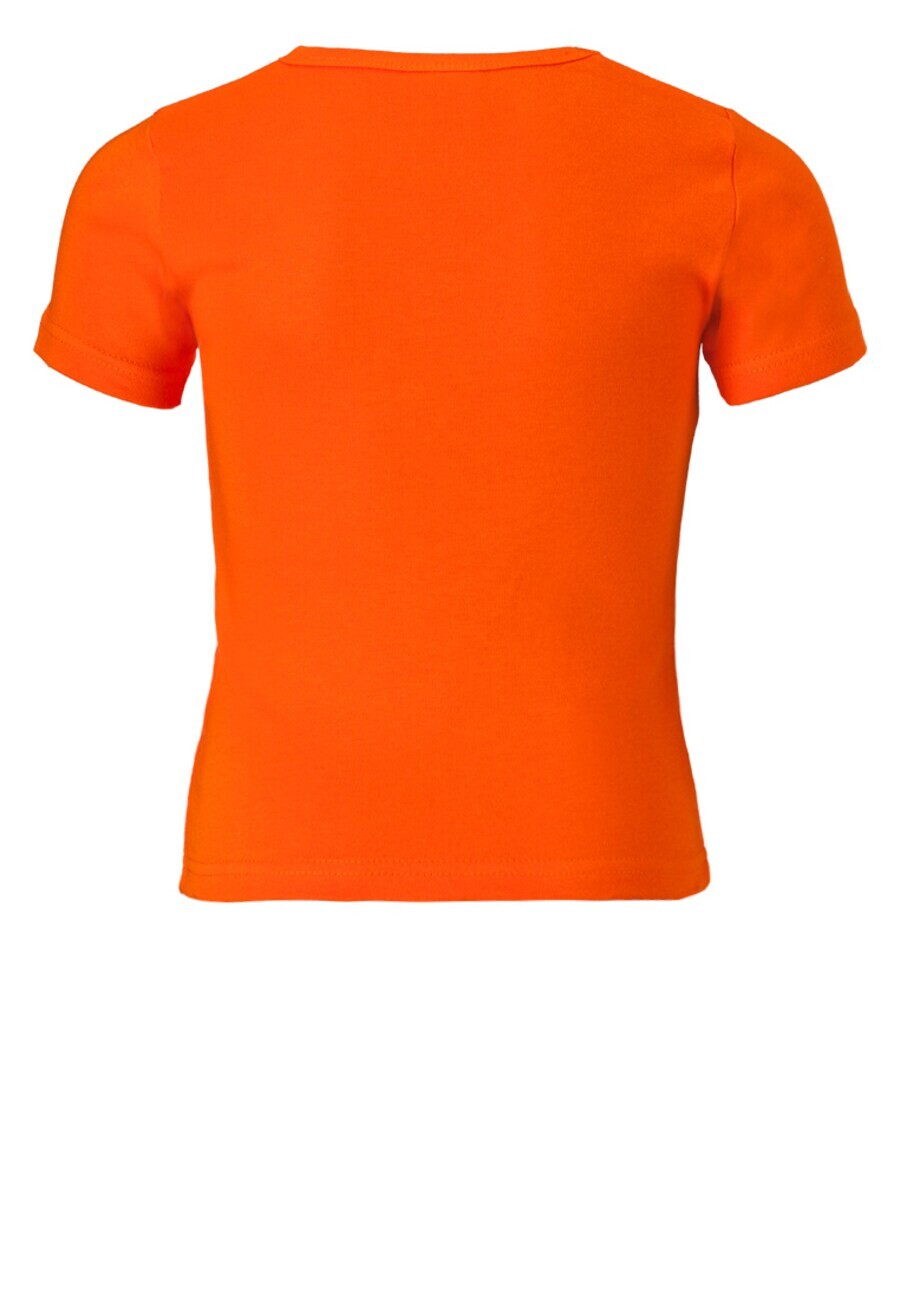 Футболка LOGOSHIRT Brandt Zwieback, неоновый оранжевый — фото 3
