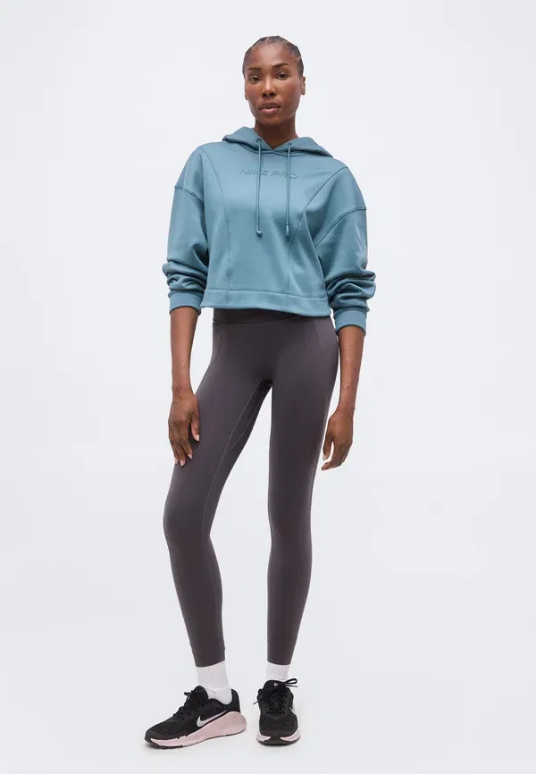 Толстовка Nike Performance, минеральный сланец/белый — фото 2