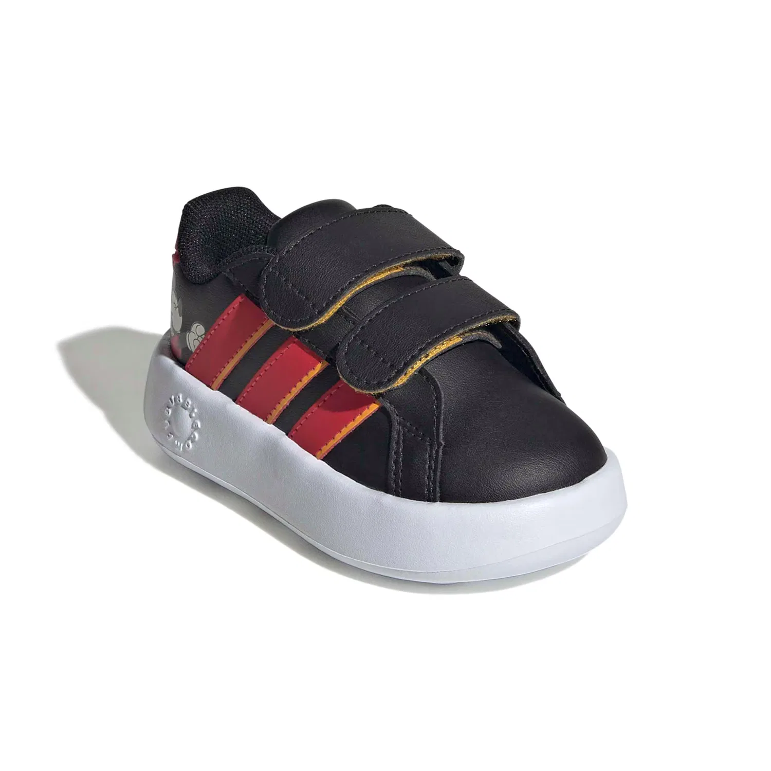 Кроссовки Adidas Sportswear GRAND COURT MICKEY черного цвета