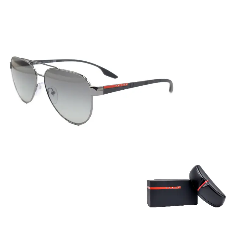

Солнцезащитные очки Prada Linea Rossa Pilot-frame, серый