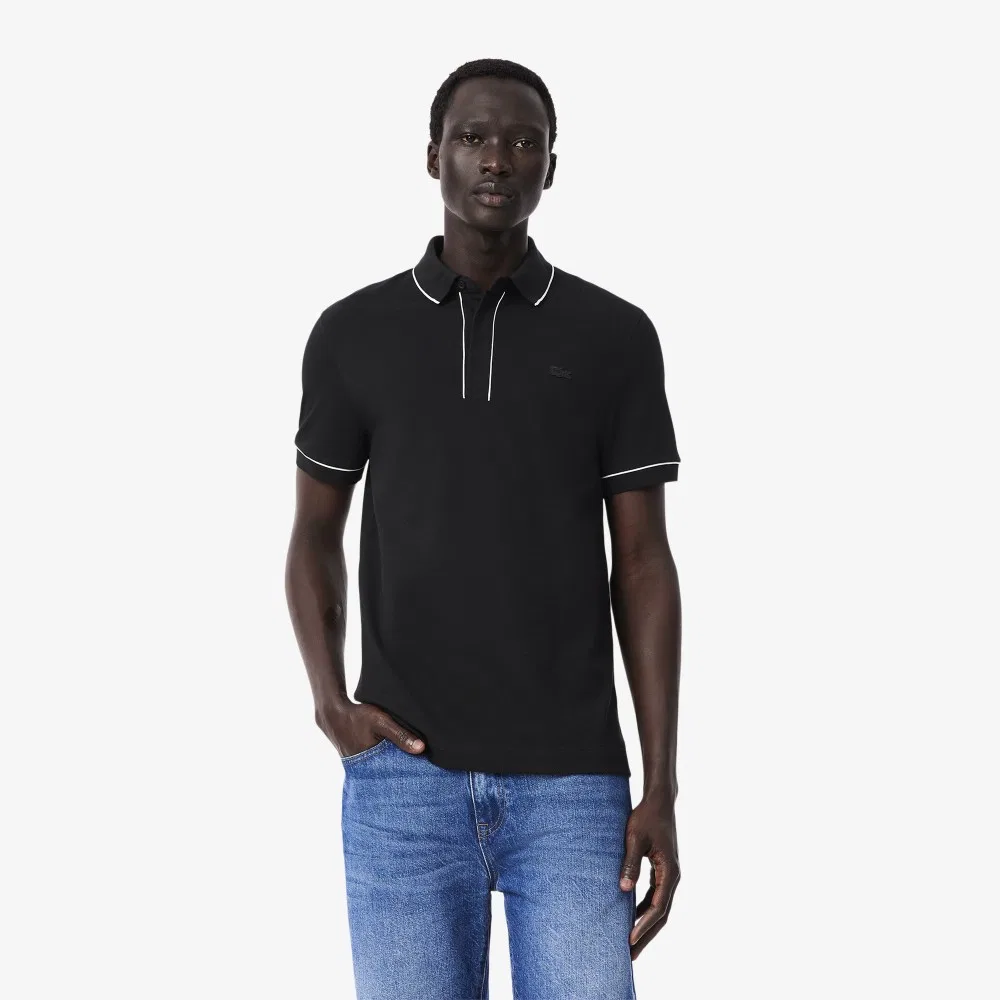 Футболка-поло Lacoste Smart Paris мужская, черный