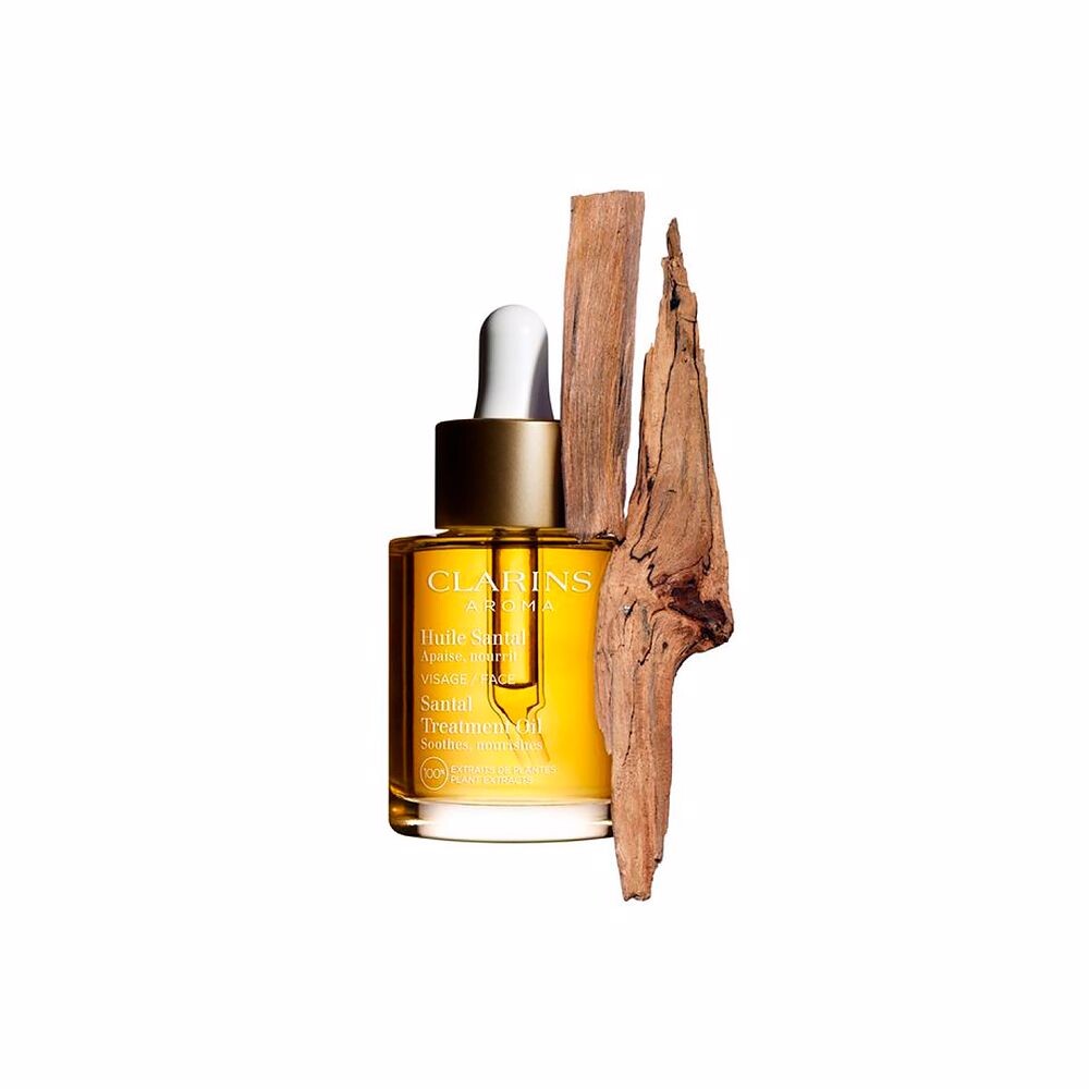 Масло для лица Clarins — Увлажняющее масло для ухода за лицом Aceite "santal" - pieles secas o enrojecidas, 30 мл — фото 2