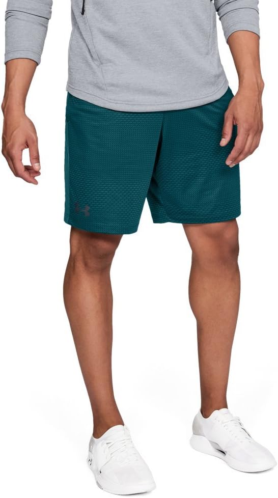 

Under Armour Мужские шорты MK-1 Printed, Tourmaline Teal (716)/Stealth Gray