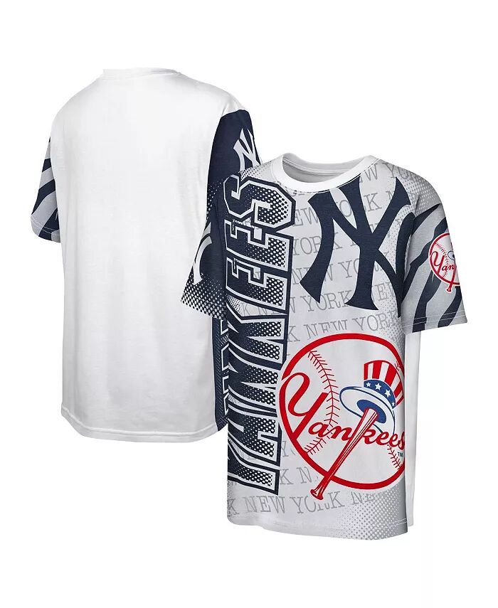 

Футболка с надписью «Big Boys and Girls New York Yankees Impact Hit» Outerstuff