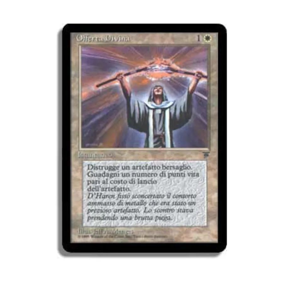 

CCG Божественное подношение (итальянский) (C), MTG - Foreign - Legends (Italian)
