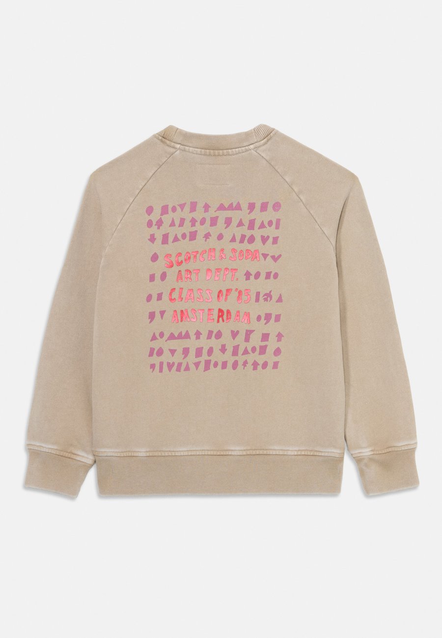 Толстовка Scotch & Soda RELAXED FIT ARTWORK, Plaza Taupe/Taupe — фото 2