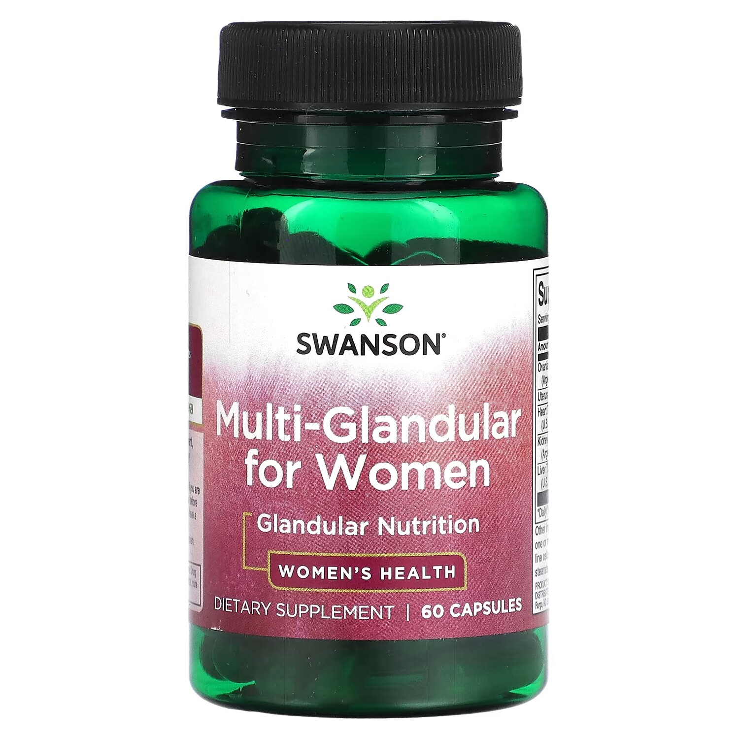 

Добавка Swanson Multi-Glandular для женщин, 60 капсул