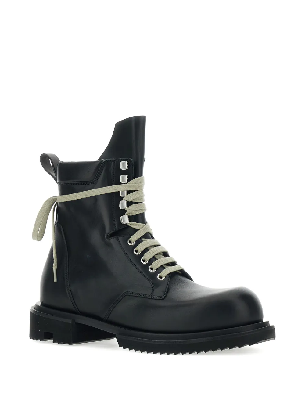 Армейские ботинки на шнуровке с массивной подошвой Rick Owens, черный — фото 2