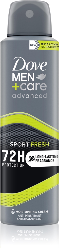 

Men+Care усовершенствованный антиперспирант для мужчин Dove, sport fresh 150 мл