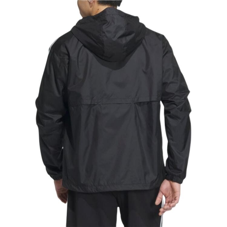 Ветровка Adidas Essentials Plus, черный — фото 3