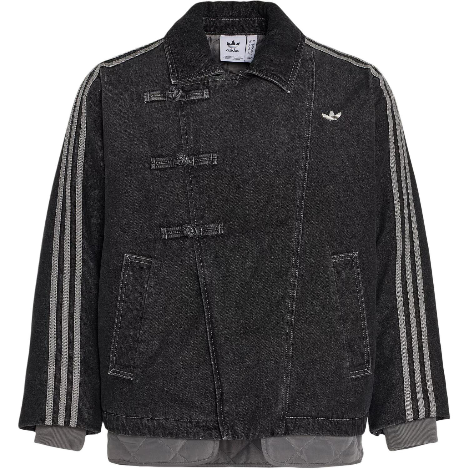 

Куртка-пуховик New Year FW25 PAD JACKET, унисекс Adidas Originals, medium denim черный