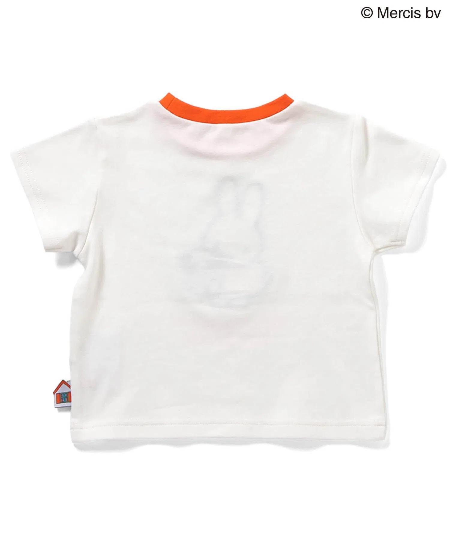 Детская футболка Miffy с принтом, Miffy, белая — фото 4