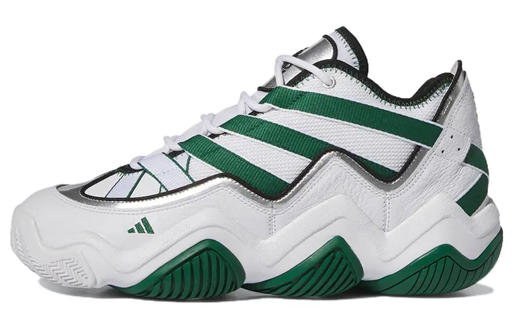 

Adidas originals Top Ten Vintage Мужские баскетбольные кроссовки, White/Green