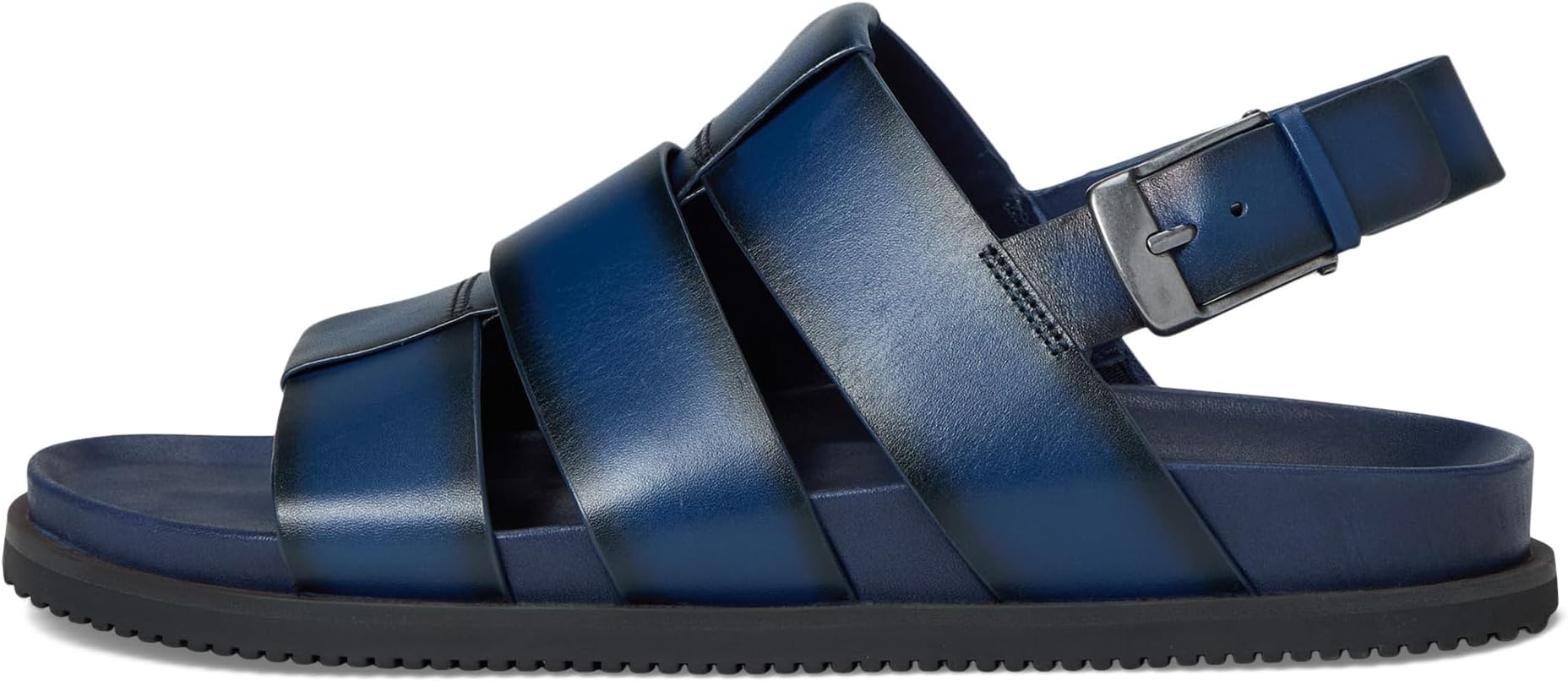 Мужские сандалии Damien Fisherman Allen Edmonds, Navy Leather — фото 4