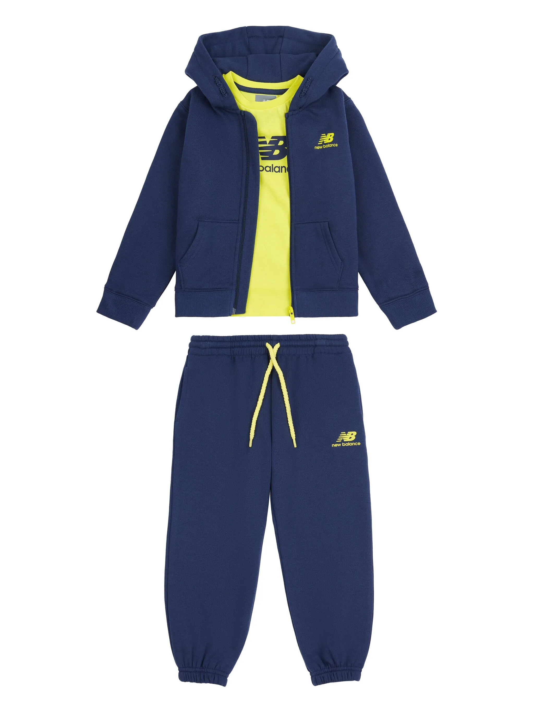 

Спортивный костюм с логотипом New Balance Kids, синий