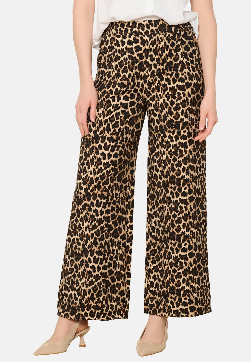 

Брюки WIDE-LEG LEOPARD PRINT LolaLiza, коричневый