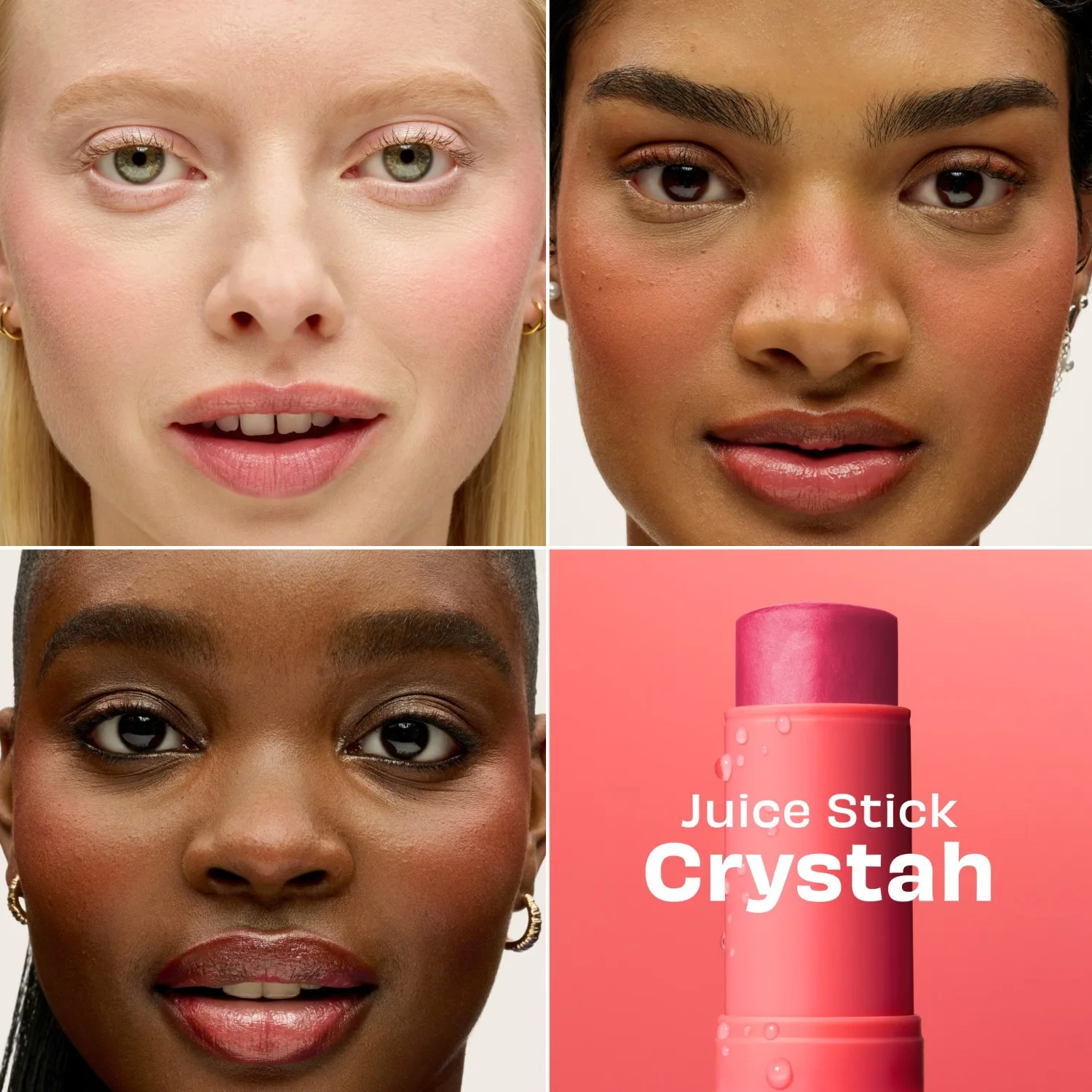 Стик-румяна Benefit Blush Collection Juice Stick dewy Gel, crystah, 8 г — фото 3