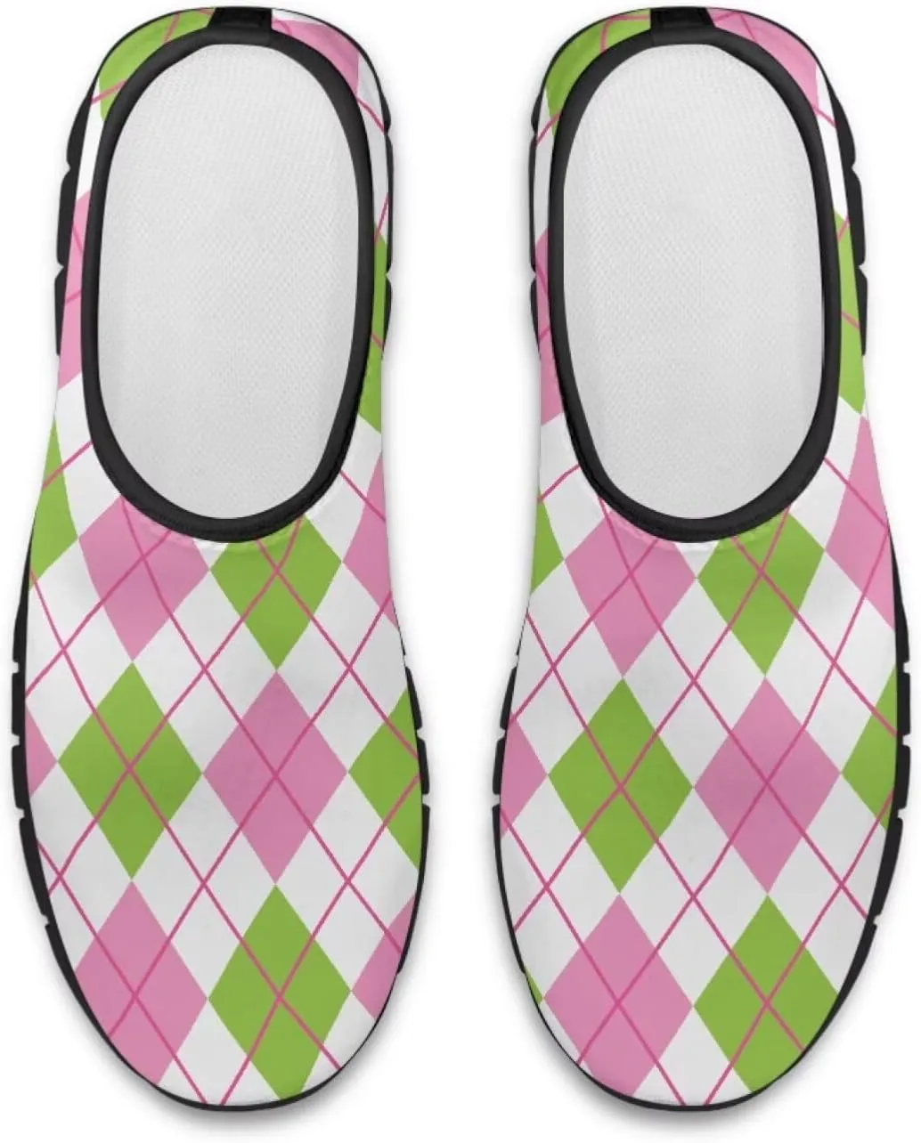 Женские кроссовки Howilath Slip on, дышащие повседневные лоферы для бега, удобная обувь без шнурков с противоскользящей подошвой — фото 3