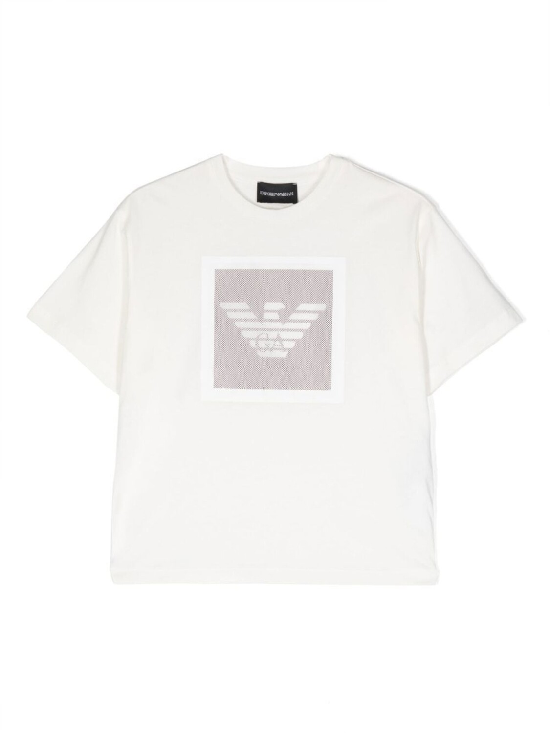 

Emporio Armani футболка с логотипом, нейтральный цвет